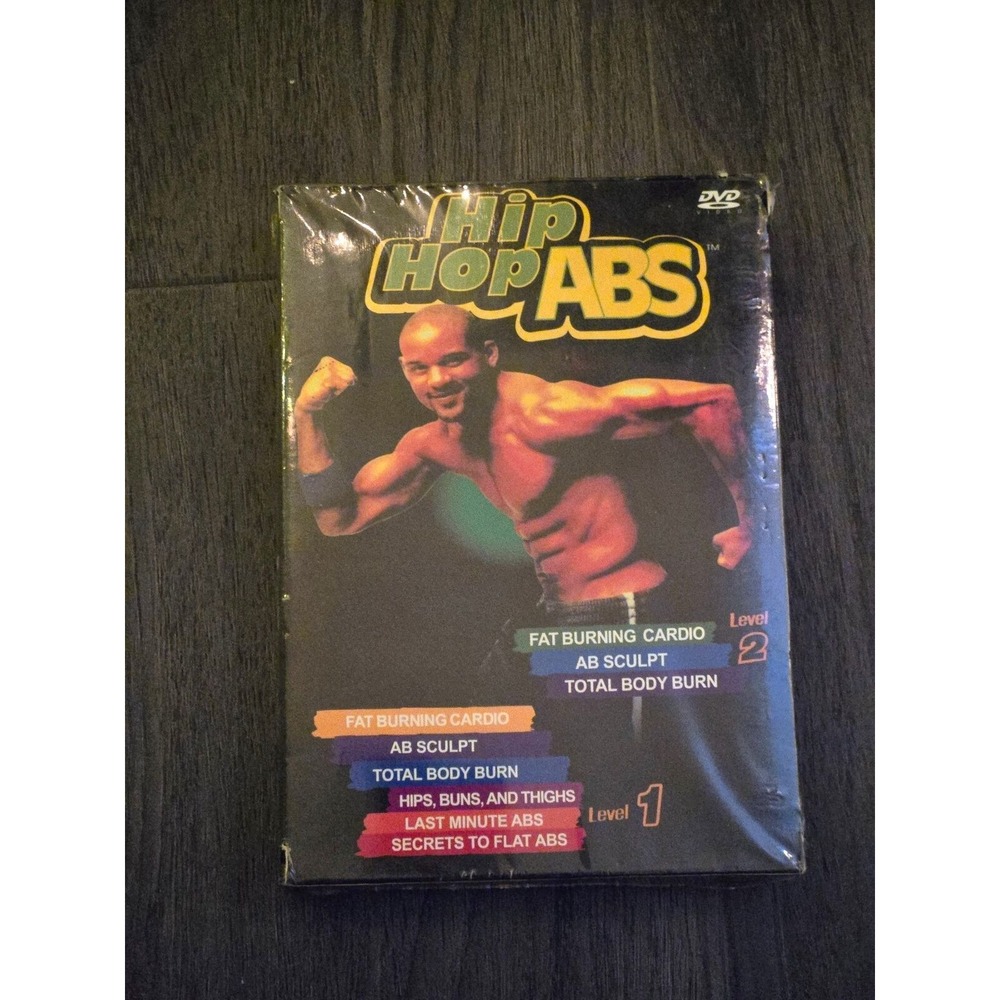 HIP HOP ABS BEACHBODY WORK OUT Level 1 & 2 with Shaun T Exercise DVDs 6 Disc Set